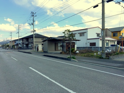 土佐山田町あけぼの街道沿い　売土地